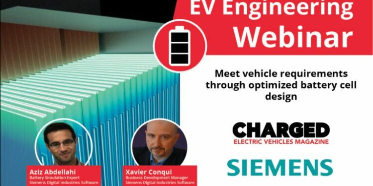 Webinar: Meet vehicle requirements through optimized battery cell design – Charged EVs