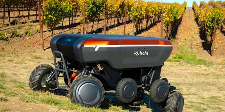 New Kubota KATR farm robot concept wins CES innovation award