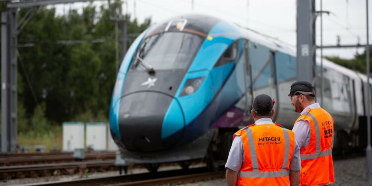 ‘UK-first’ intercity battery trial train outperforms diesel