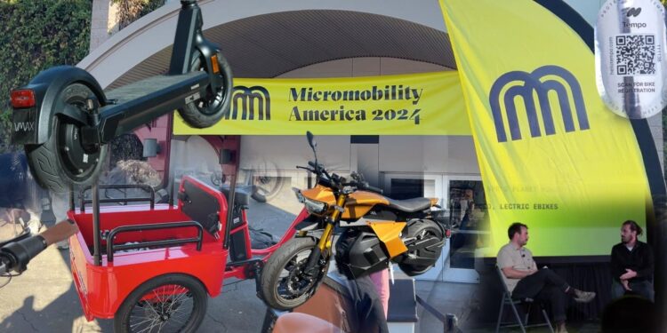 Here are the coolest e-bikes and more we saw at Micromobility America 2024