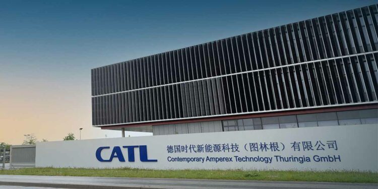 CATL stock slips as EV battery giant hints at first annual revenue decline in 2024