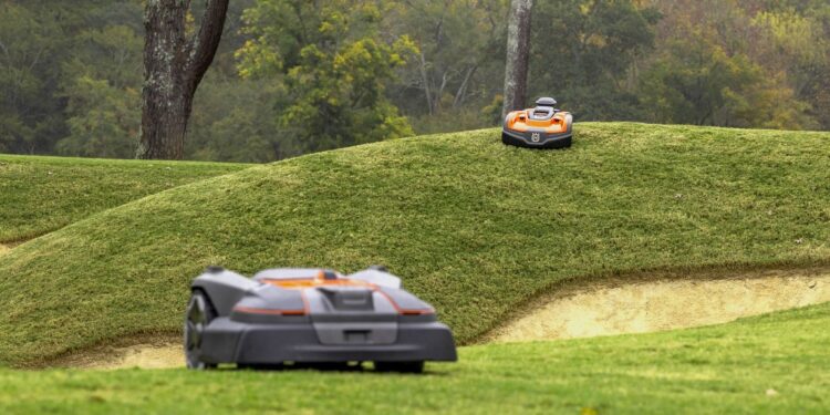 E-quipment highlight: Husqvarna Automower EPOS electric robot lawnmowers